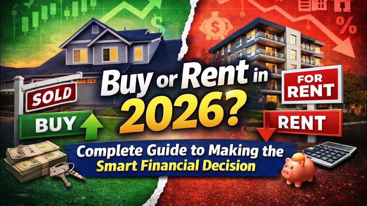 Buy or Rent in 2026? Complete Guide to Making the Smart Financial Decision