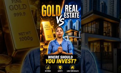 Gold vs Delhi Property #shorts #finance #gold #money #education