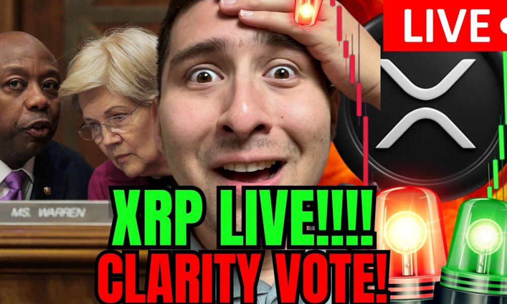 XRP CLARITY ACT Markup VOTE LIVE NOW!!!!