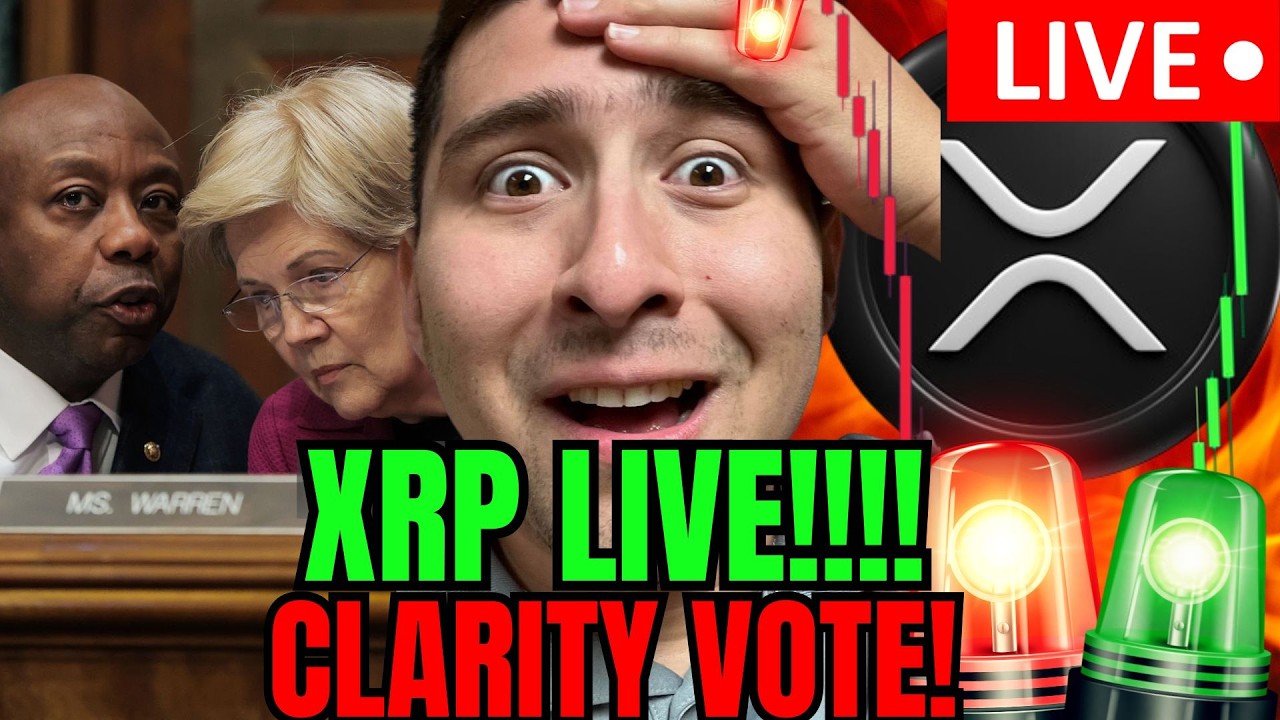 XRP CLARITY ACT Markup VOTE LIVE NOW!!!!
