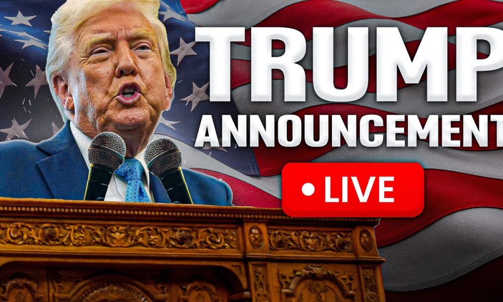 LIVE: Trump White House Speech! (ANOTHER Bitcoin Crash INBOUND?)