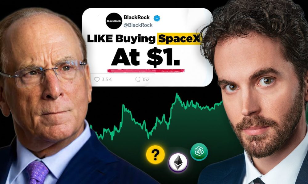 Larry Fink - Most Powerful Man In Finance Buying These Crypto Coins (Like Buying SpaceX at $1)