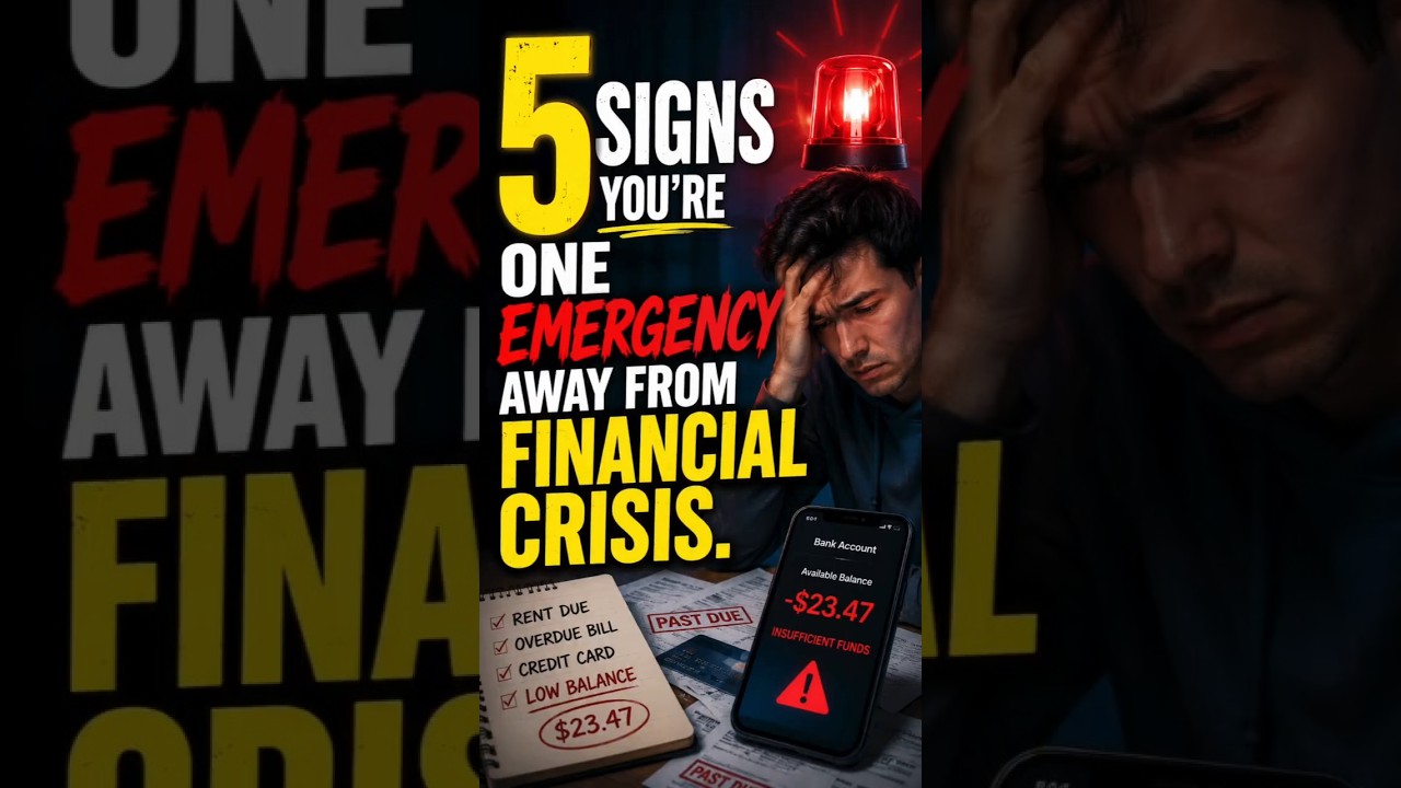 5 Signs You’re One Emergency Away From Financial Crisis
