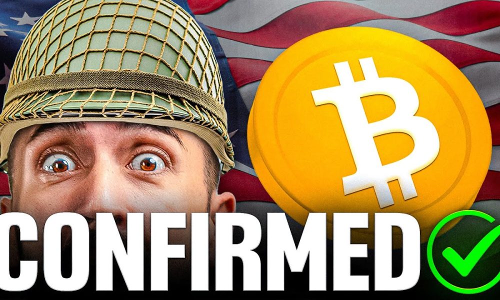 Bitcoin Just Got Military Backing