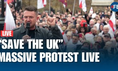 Tommy Robinson LIVE: Unite the Kingdom Rally London 2026 Full Speech & March