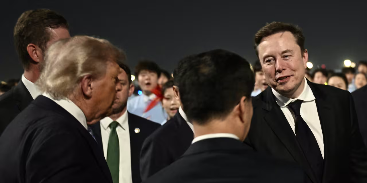 Tesla Stock Aims for 3 Weekly Gains. Trump’s China Trip Could Stop It.