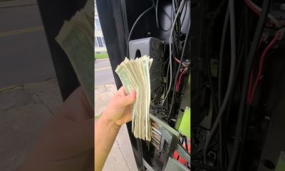 How much $$$ my vending machines and laundromat made in July #shorts