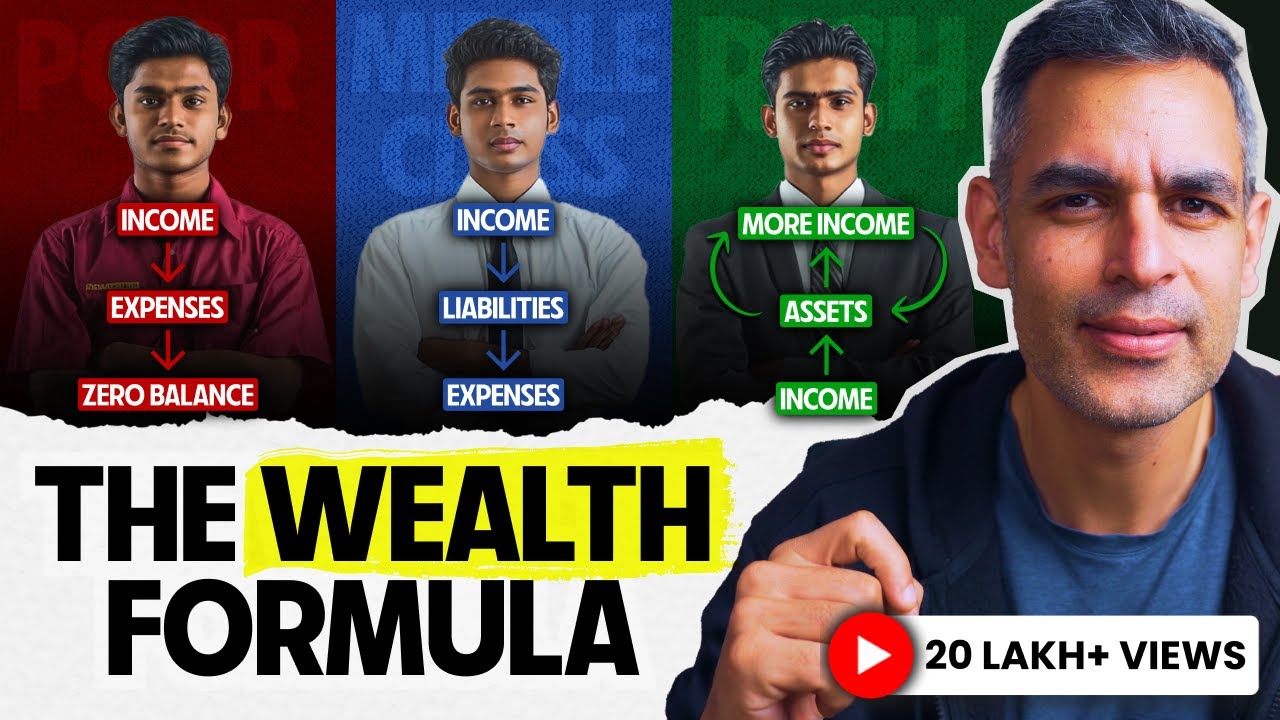 Escaping the Middle Class Trap: The 3 Paths of Money | Ankur Warikoo Hindi