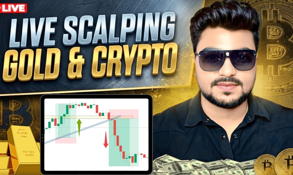 Crypto Gold Scalping Live Trading 15th May 2026 | #goldtrading #cryptotrading #bitcoin