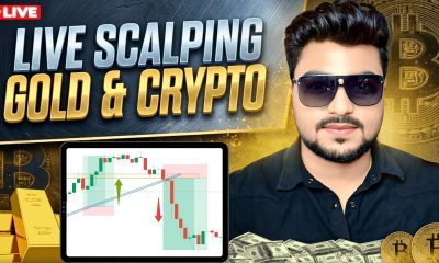 Crypto Gold Scalping Live Trading 15th May 2026 | #goldtrading #cryptotrading #bitcoin