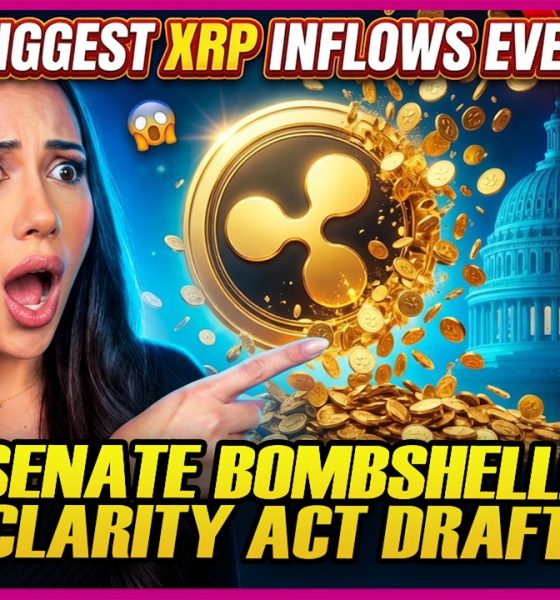 BIGGEST XRP Inflows EVER! Senate Drops Bombshell Clarity Act Draft IT’S NOT GOOD!