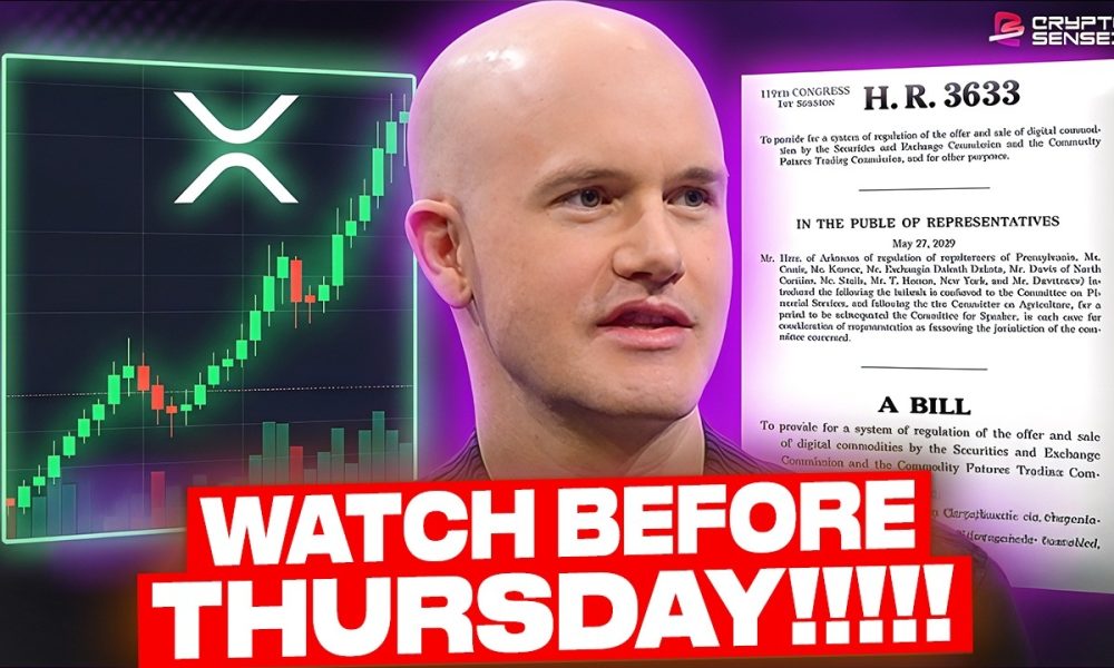 XRP MAJOR WARNING!!!! WATCH BEFORE THURSDAY'S VOTE!!!! (CLARITY ACT)