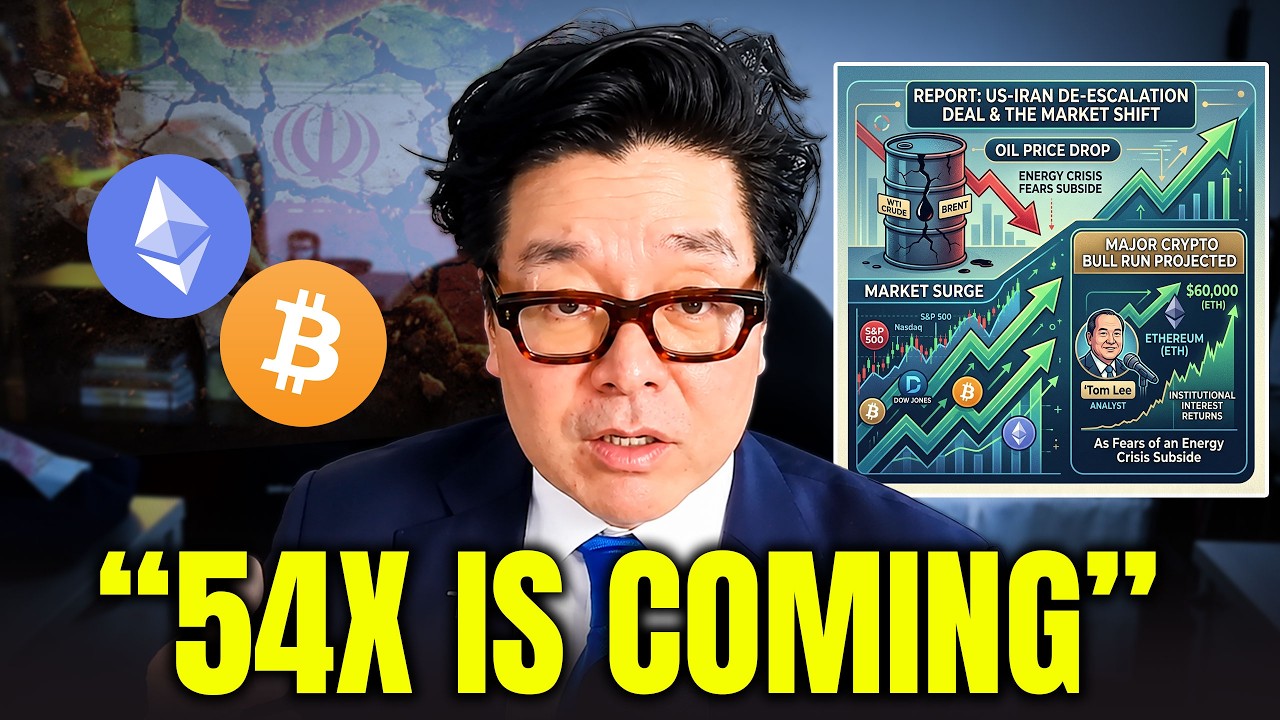 BREAKING: Leaked Iran Deal Sends Bitcoin & Crypto SOARING | Tom Lee’s Big Warning