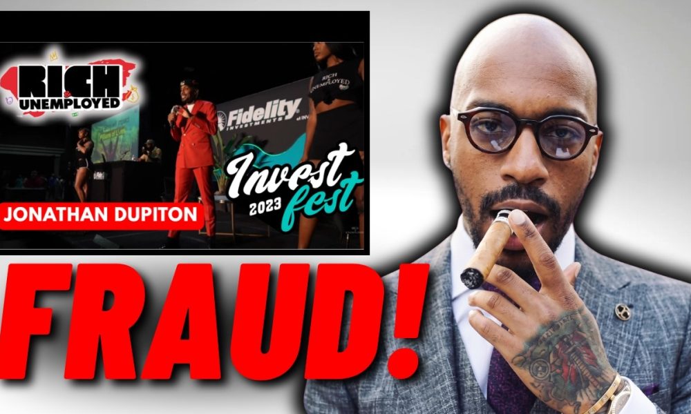 Jonathan Dupiton - Rich and Unemployed Podcast - Fraud Fumble - Financial Advisor Reacts