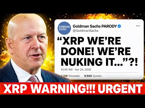 XRP MAJOR WARNING!!! GET ON THIS NOW! (GOLDMAN SACHS XRP)