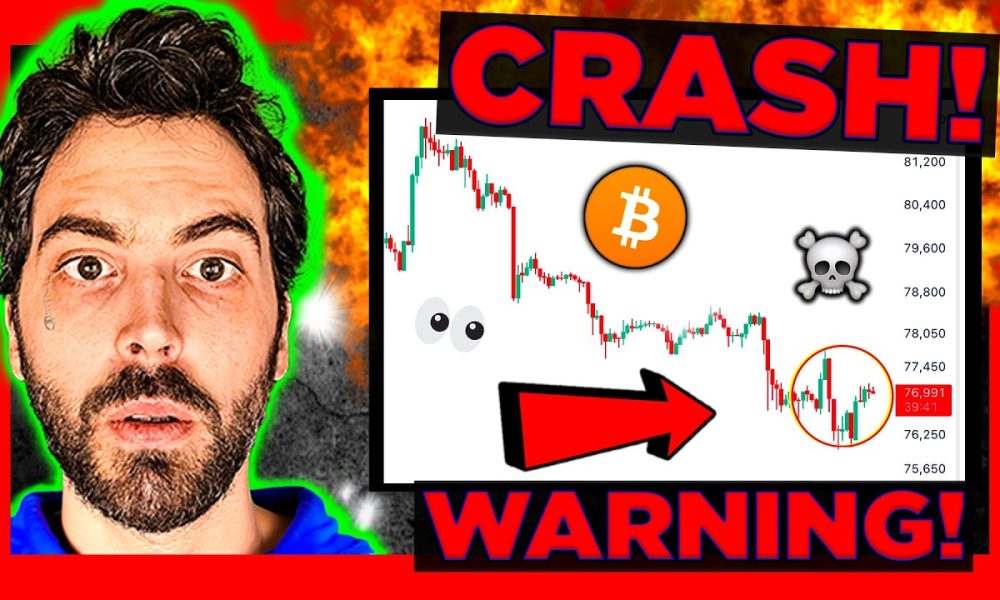 The REAL REASON Why Bitcoin CRASHED TODAY!! (+ What Comes Next?)