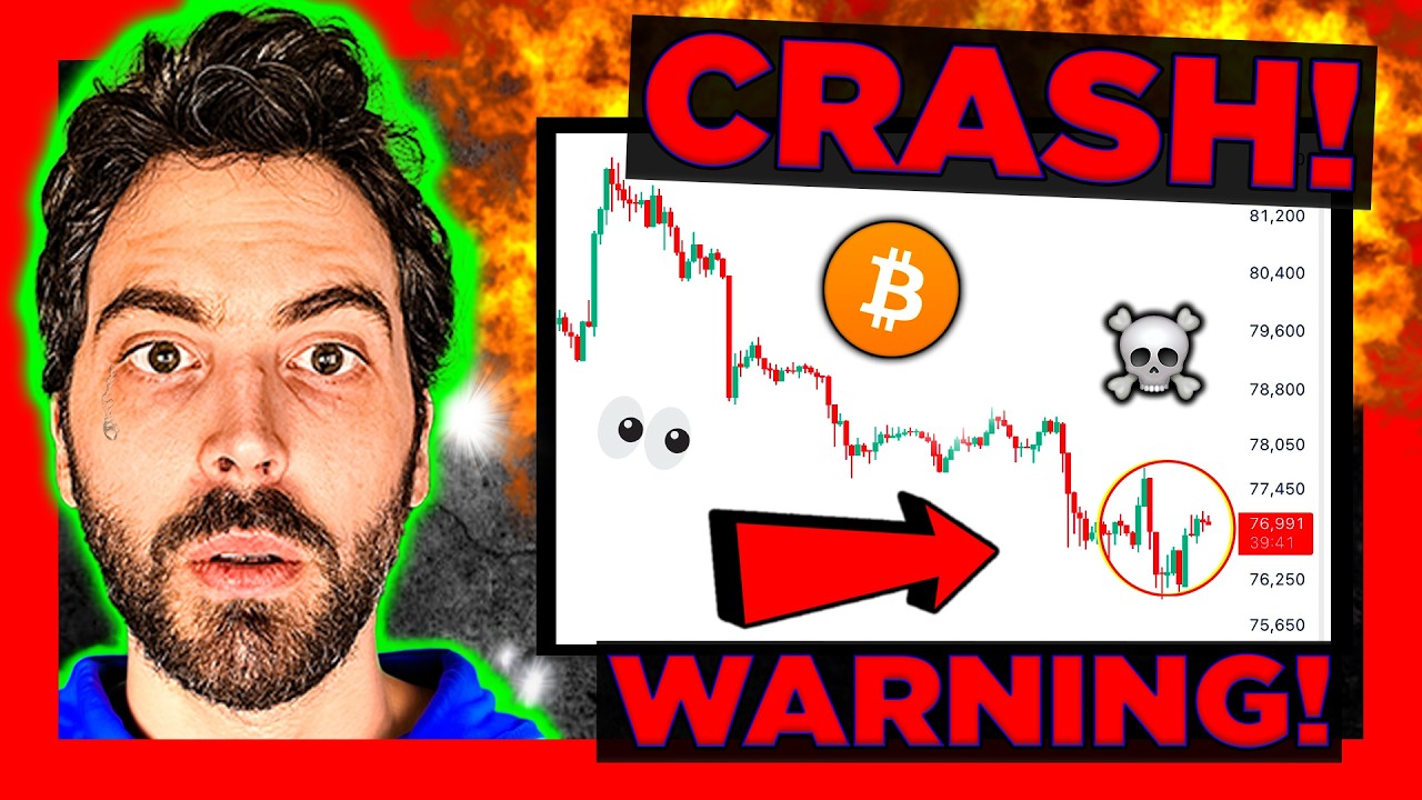 The REAL REASON Why Bitcoin CRASHED TODAY!! (+ What Comes Next?)