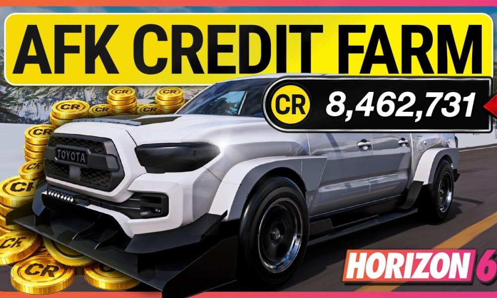 This Forza Horizon 6 AFK Money & XP Farm is BROKEN! (1 Million Credits Per Hour)