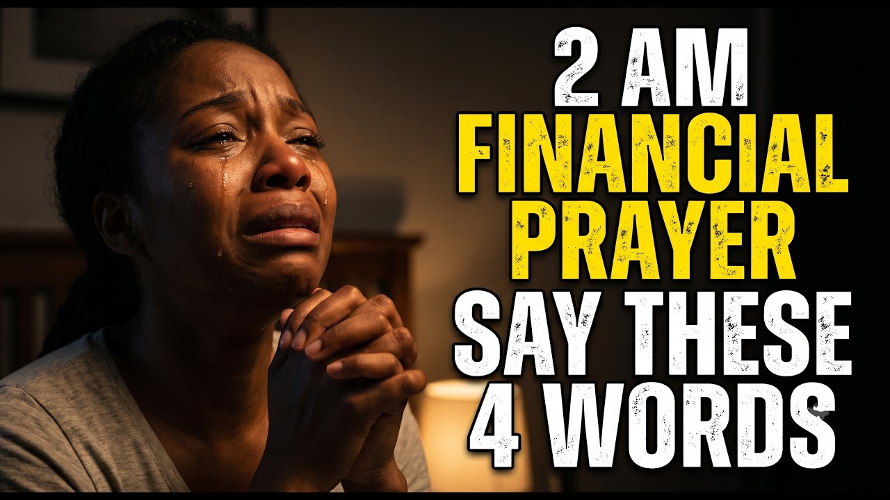 2AM EMERGENCY: Pray This Now and Watch Financial Doors Open!
