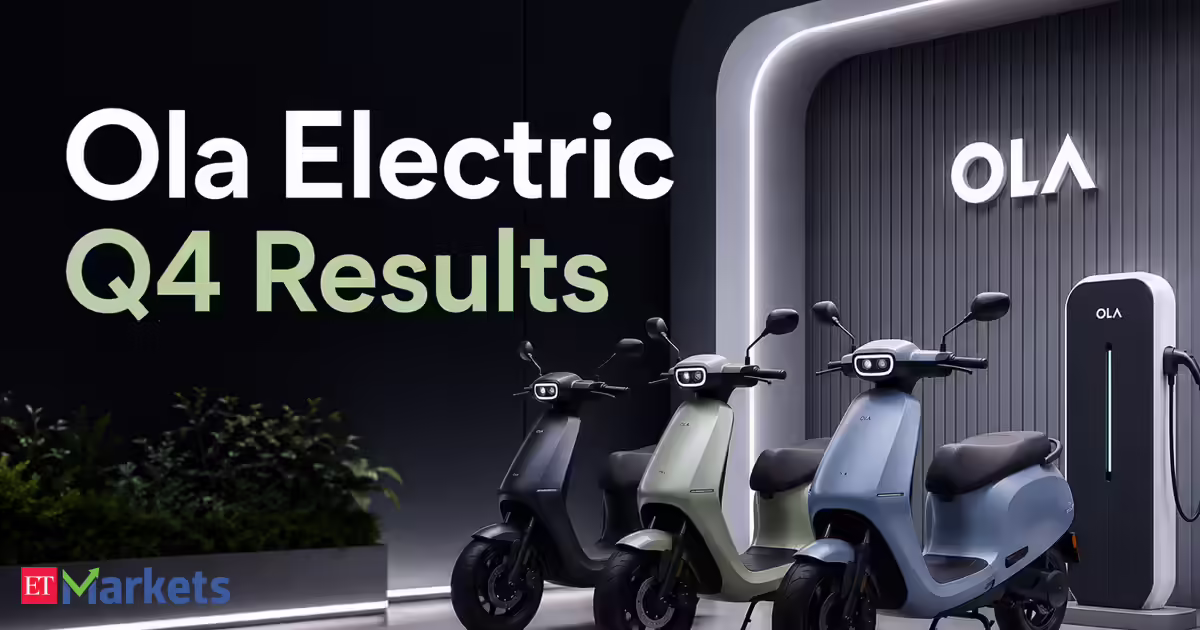 Ola Electric Q4 Results: Net loss contracts 42% YoY to Rs 500 crore, revenue tanks 57%