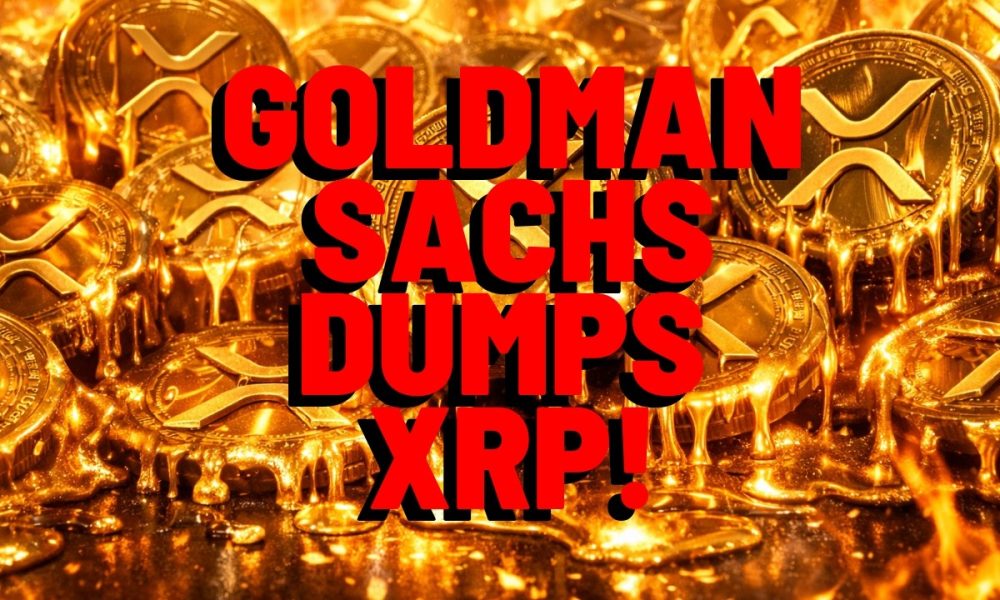 XRP: Goldman Sachs DUMPS XRP! (YES, REALLY)