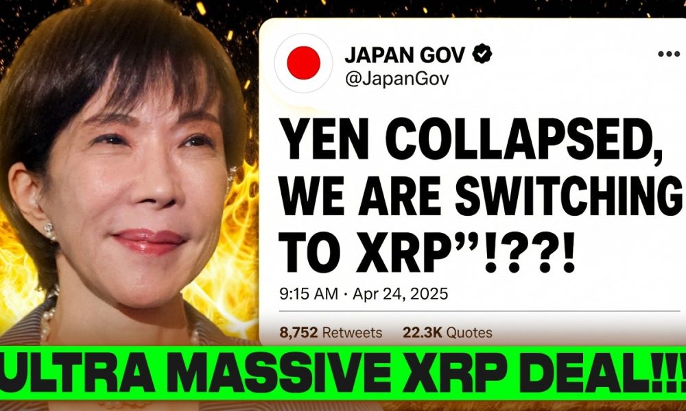 YEN COLLAPSED!!! THEY ARE SWITCHING TO XRP?!? (MEGA BULLISH)