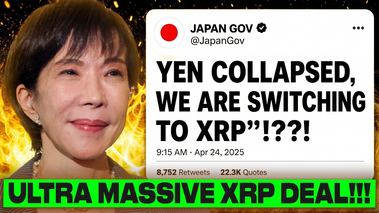 YEN COLLAPSED!!! THEY ARE SWITCHING TO XRP?!? (MEGA BULLISH)