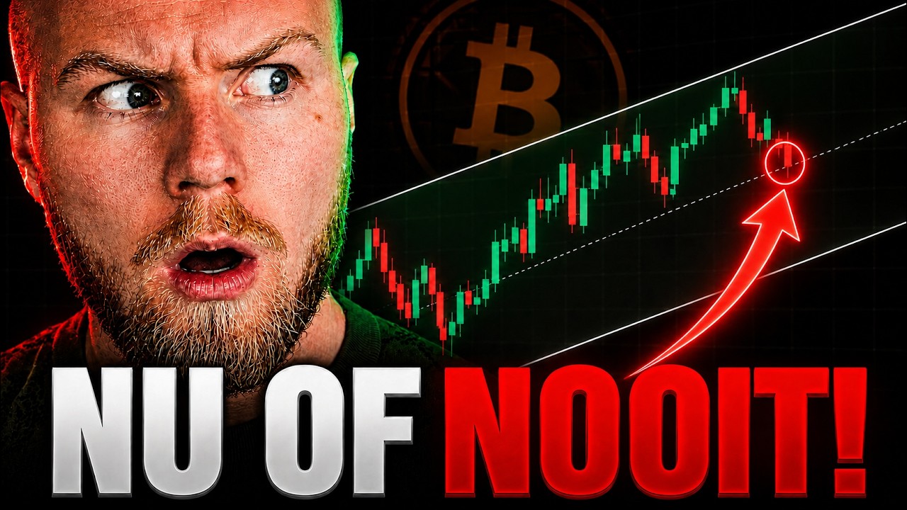 Dit is het beslissende moment voor Bitcoin...
