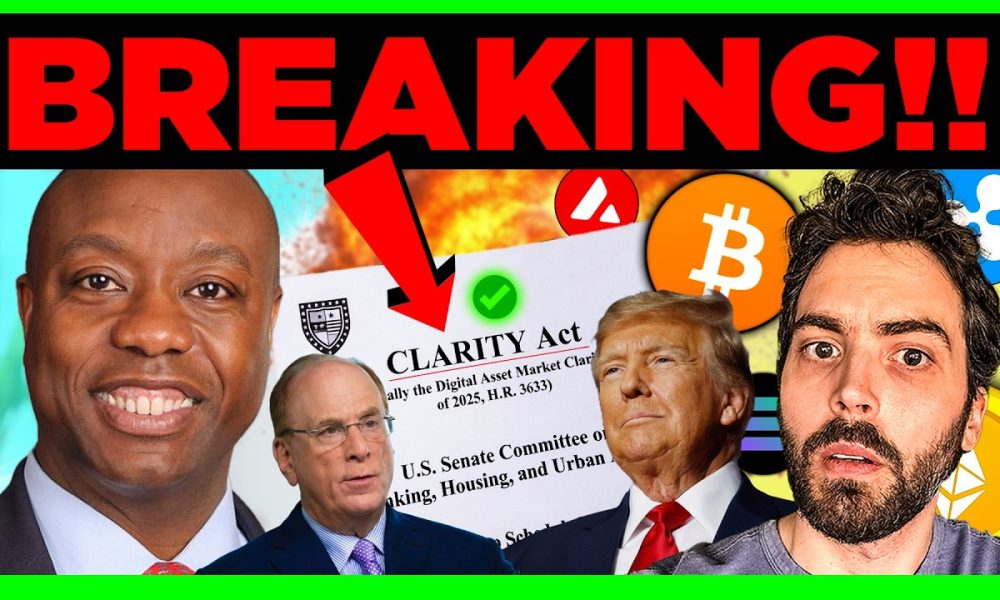 BREAKING: CRYPTO CLARITY ACT PASSES! WHAT HAPPENS NEXT?