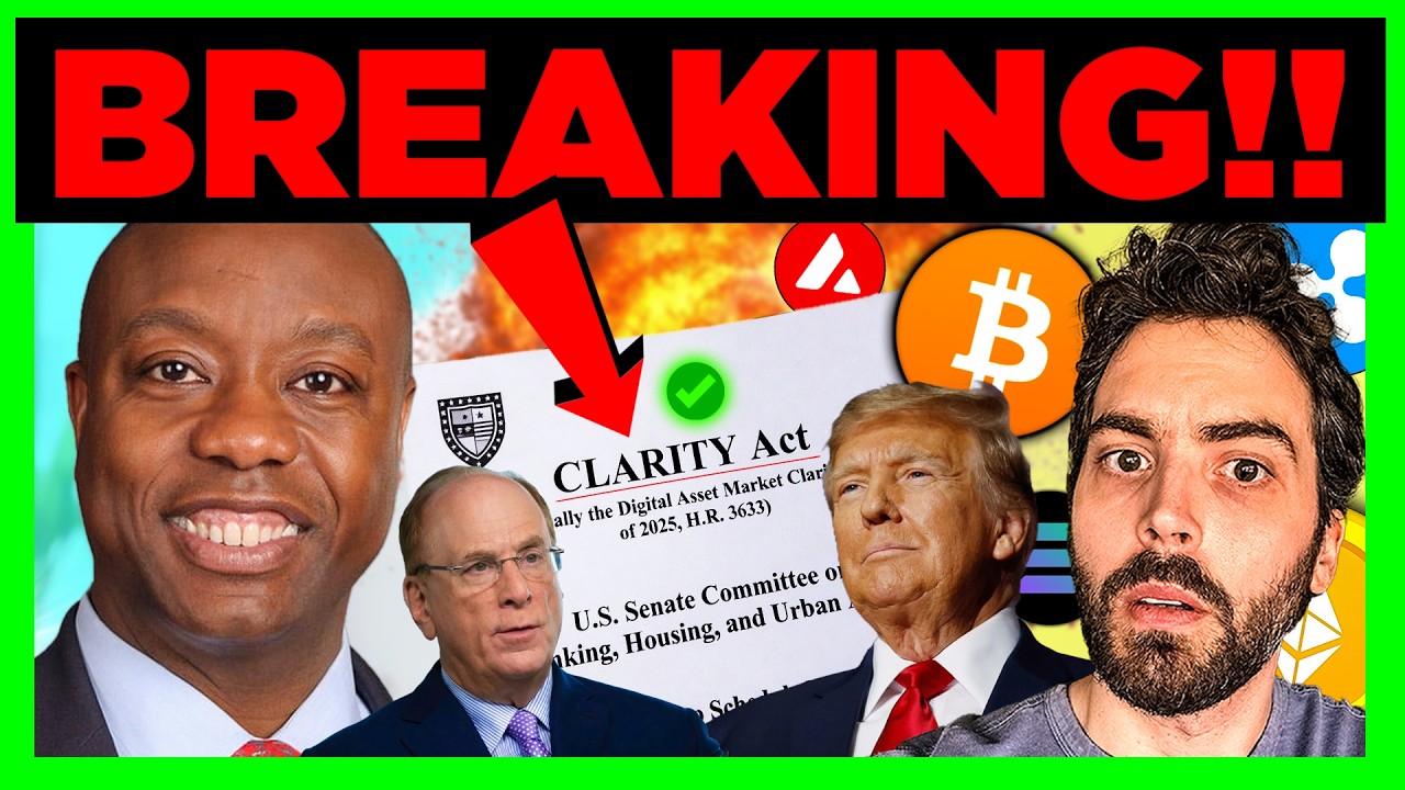 BREAKING: CRYPTO CLARITY ACT PASSES! WHAT HAPPENS NEXT?