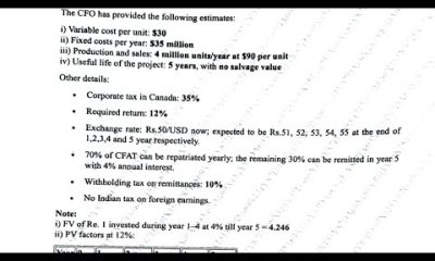 International Capital Budgeting|CASE STUDY |Advanced Financial Management |Mcom sem4 Nep|Ark sir