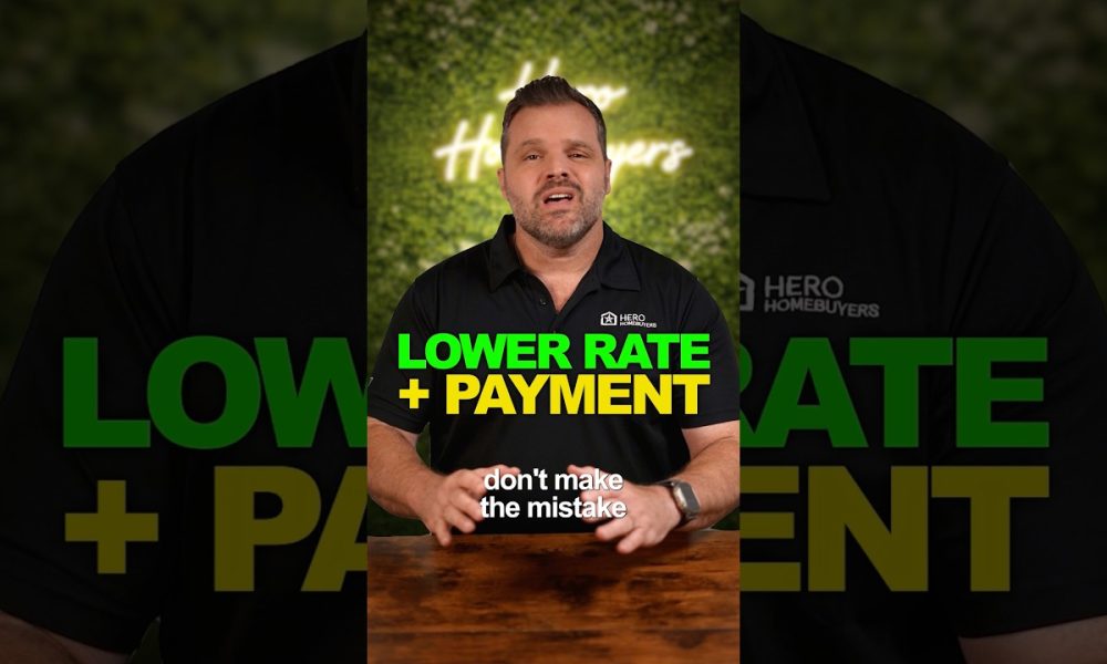 Mortgage Trick Lowers Your Payment AND Rate #realestate #mortgage #money #interestrates #shorts