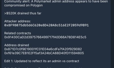 An attacker drained over $600,000 in a huge Polymarket exploit, attacking its UMA CTF Adapter smart contract on Polygon.