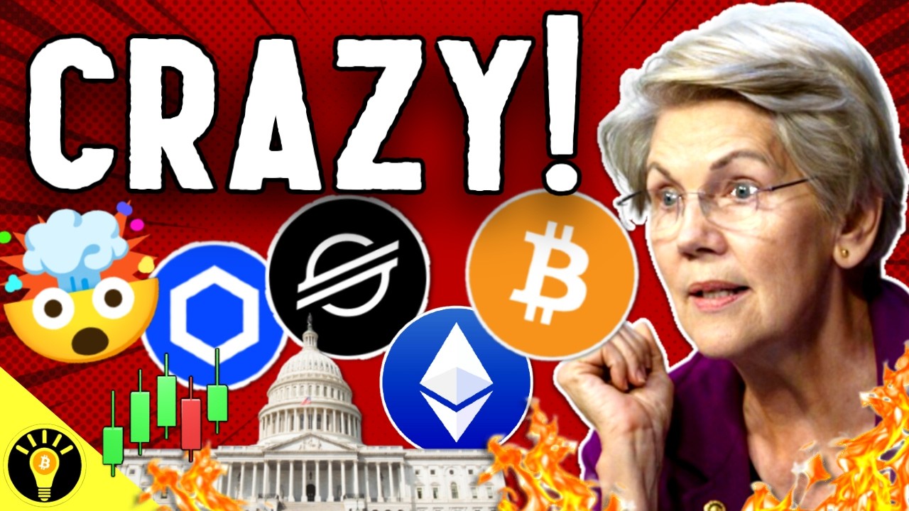 ELIZABETH WARREN FIGHTS CLARITY ACT! JPMORGAN TOKENIZATION ETHEREUM & BERMUDA STELLAR XLM!