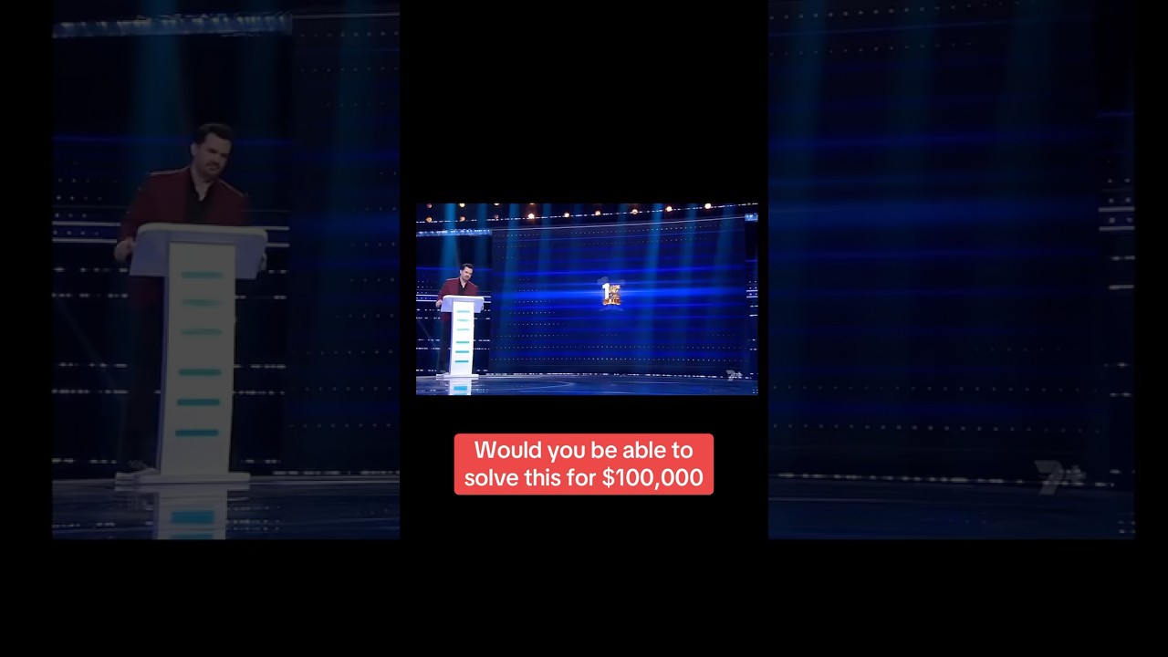 Would you win the 100k? #crazy #maths #mathsexam #sat #money #win #challenge #mathspuzzle