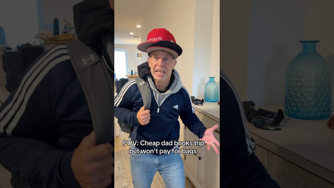 Who else knows someone cheap?  #cheap #dad #relatable  #airport #money