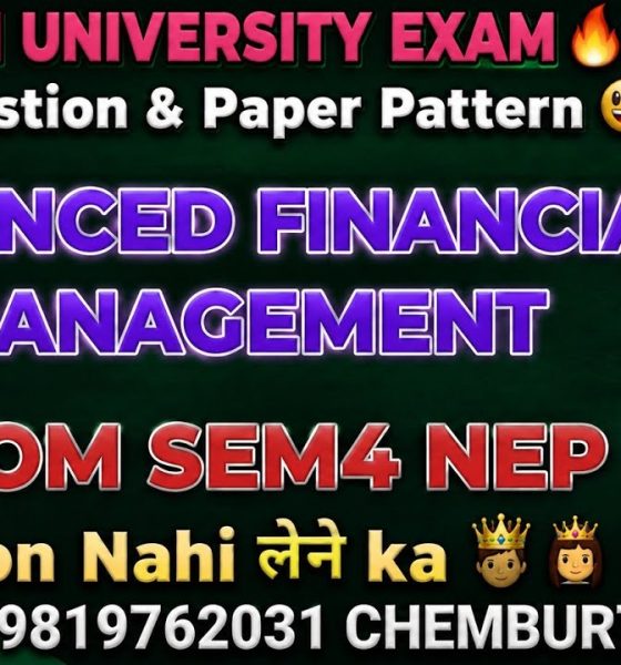 afm paper solution|Advanced Financial Management |Mcom sem4 Nep|University Solution|Ark sir