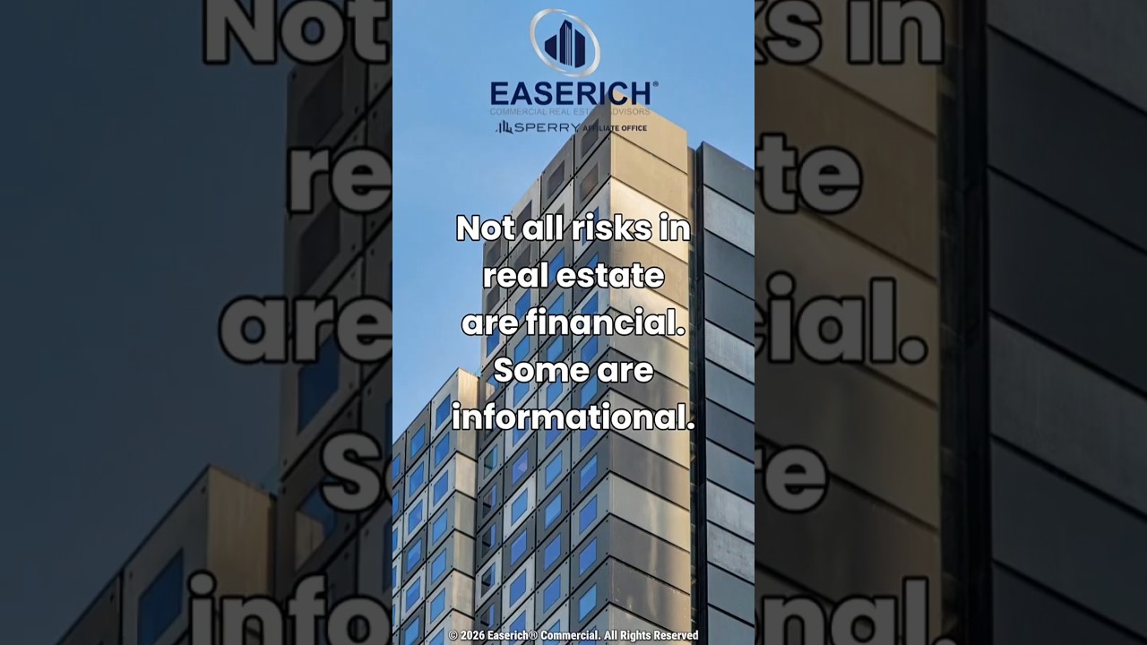 Not all risks in real estate are financial, some are informational. #SmartInvesting #Easerich
