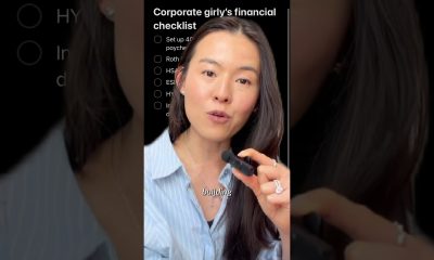 Financial checklist for corporate workers starting new job #financialliteracy #careeradvice