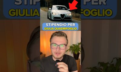 Quanto devi GUADAGNARE per comprare una GIULIA QUDRIFOGLIO? #money #cars #alfaromeo #finance #salary