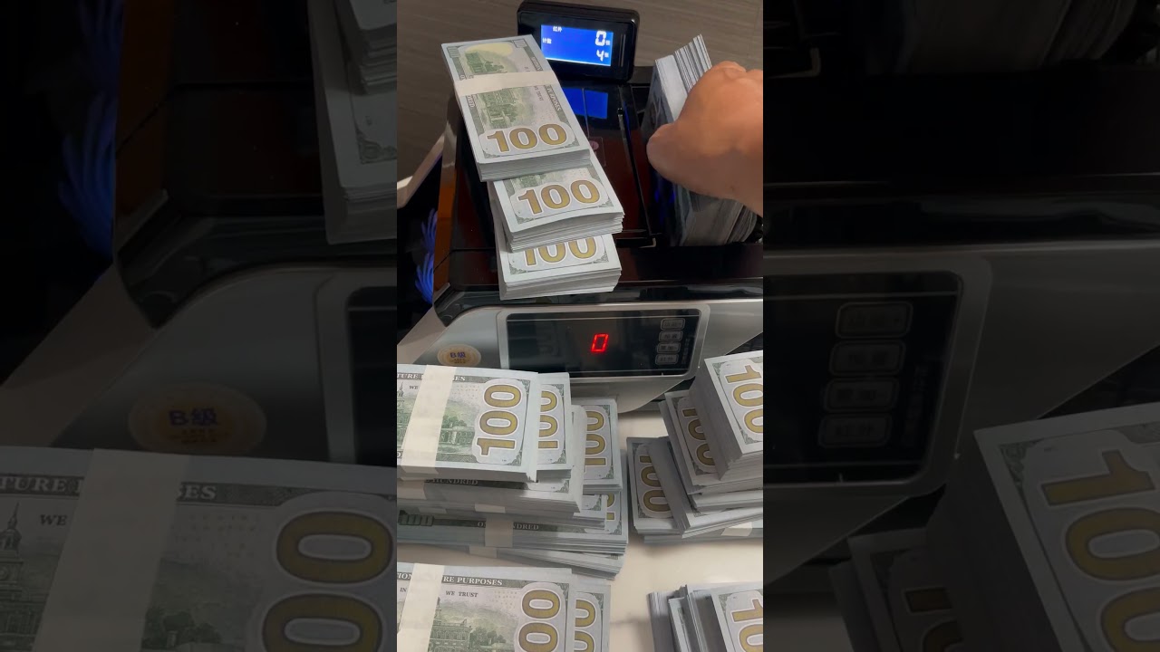Amazing Count 1 Million dollars cash Money #millionaire #million #money #cash #dollar #us