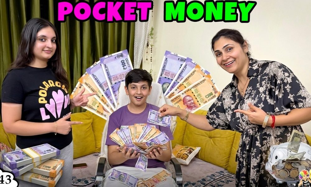 POCKET MONEY | Ep 843 | Family Life Vlog | Aayu and Pihu Show