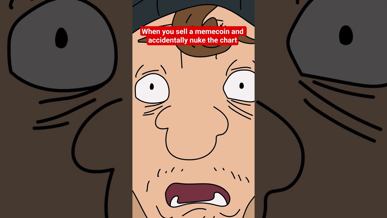Aliens nuked the chart #memes #memecoins #cryptocurrency #trading  #business #solana