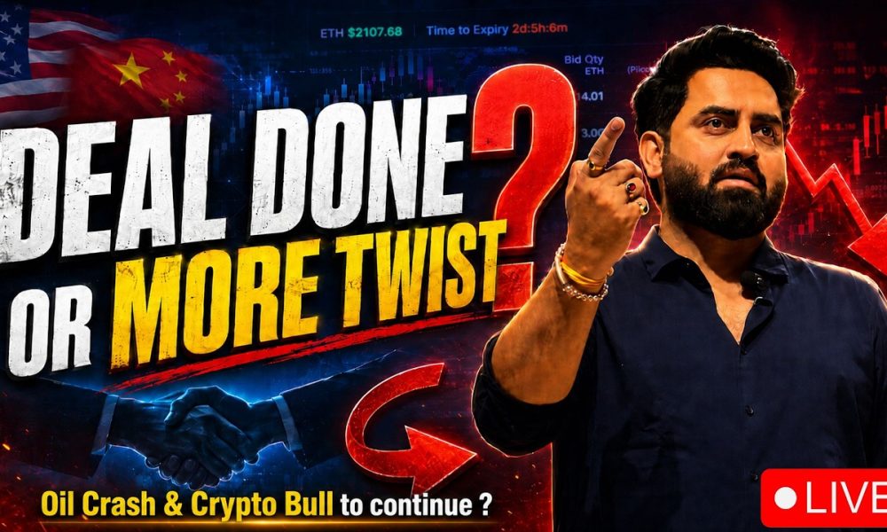 Peace deal Confirmed  ? Nifty , Crypto & Gold Analysis II 25th May II Lakshya Live