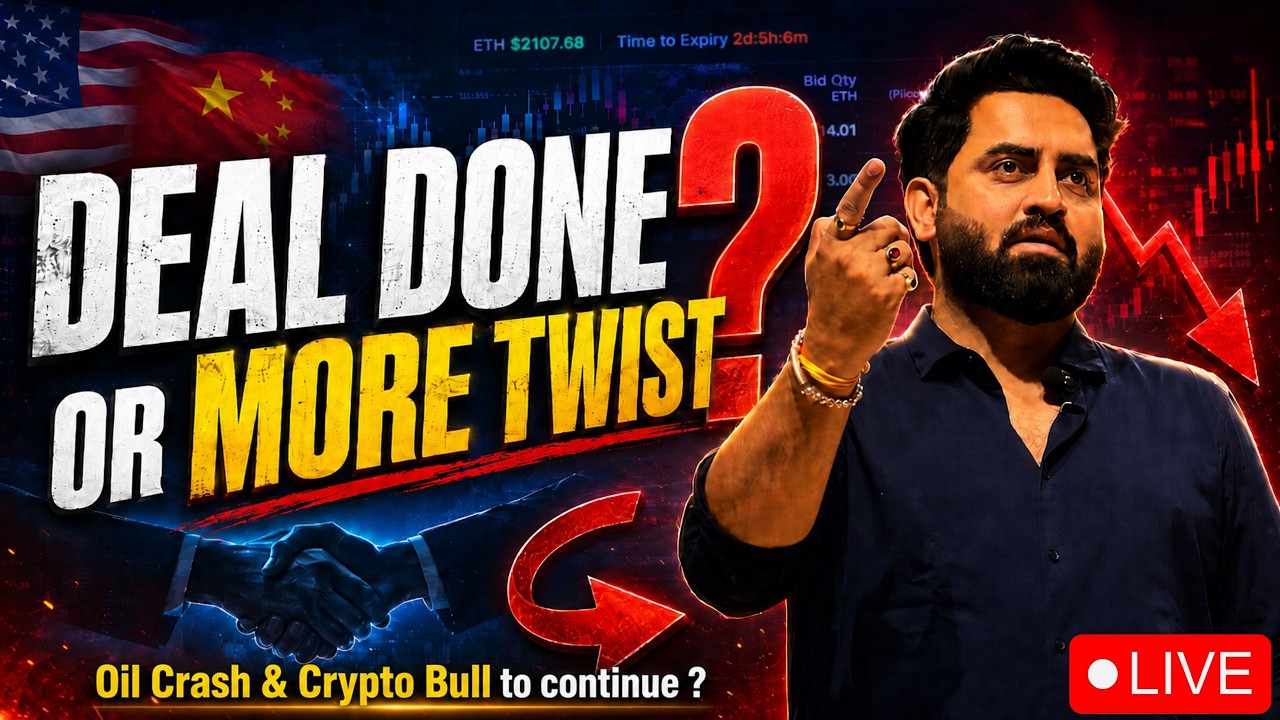 Peace deal Confirmed  ? Nifty , Crypto & Gold Analysis II 25th May II Lakshya Live