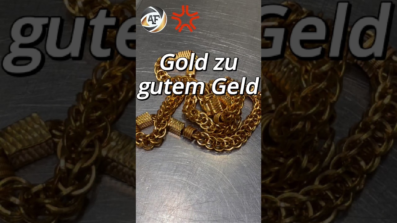Gold zu gutem Geld
