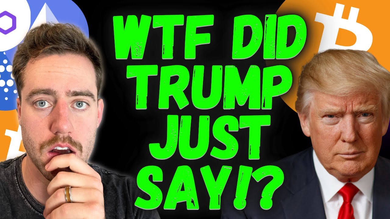 TRUMP JUST CRASHED BITCOIN!