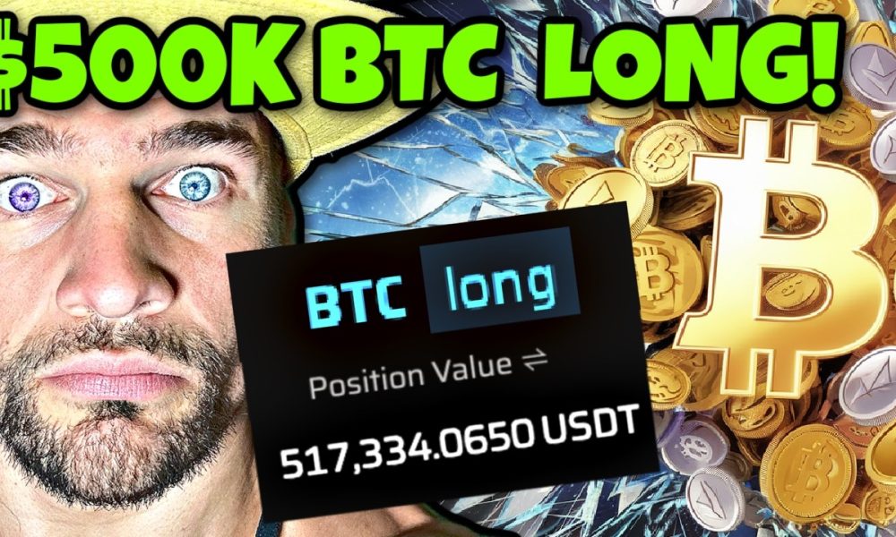 I'M LONG ON BITCOIN! THE PUMP IS REAL!!!!!