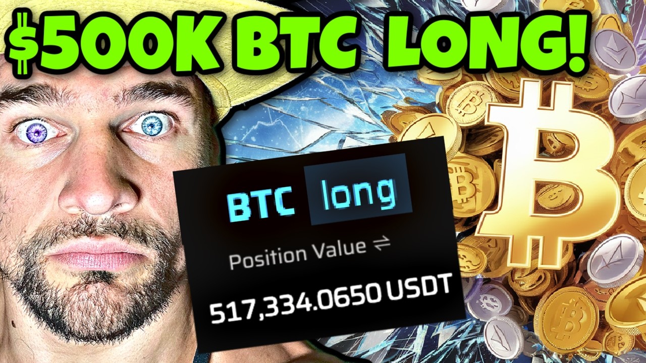 I'M LONG ON BITCOIN! THE PUMP IS REAL!!!!!