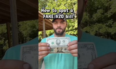 Bank teller said this $20 bill is fake! #money #cash #banknote #bank